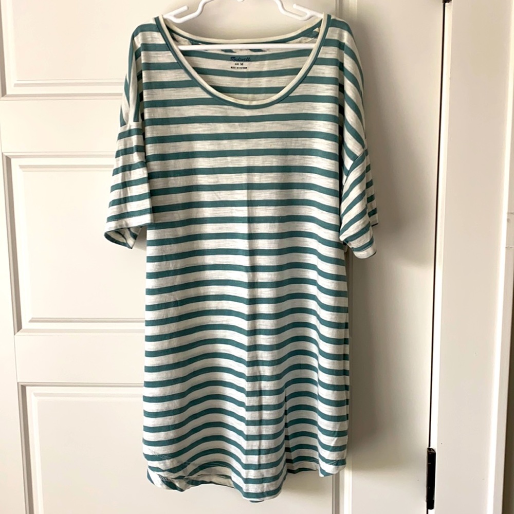 Madewell Striped Slouchy Tee Medium